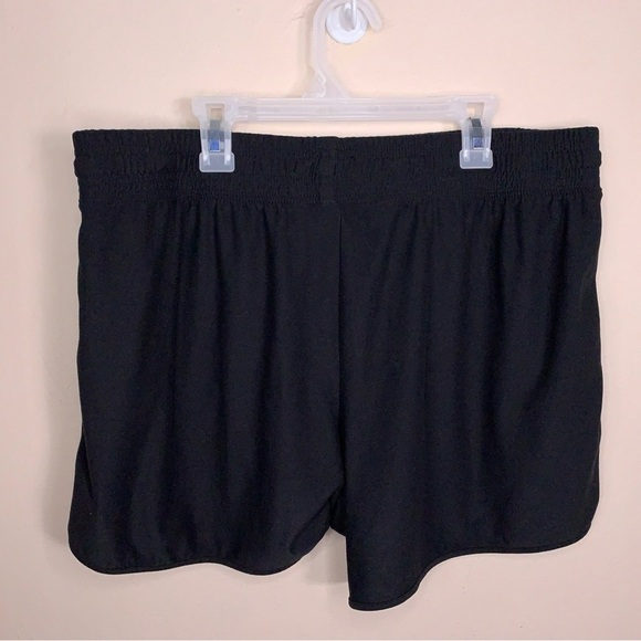 Large Athletic Works Black Activewear Shorts Drawstring Waistband Casual - Picture 5 of 10